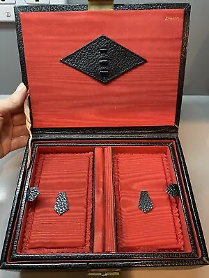 $9.95 • Buy Vintage Black Box Chest Marked Pullman