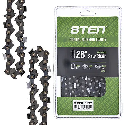 Semi Chisel Chainsaw Chain 28 Inch .050 3/8 92 DL For McCulloch Pro Mac 800 • $19.95