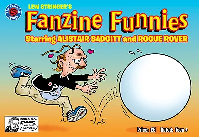 LEW STRINGER'S FANZINE FUNNIES! Satirical Comic Strips Inspired By THE PRISONER! • £7.50