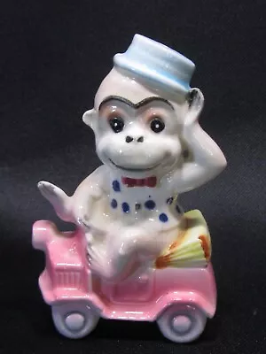 Vintage Monkey Riding On Car S/P Shaker Made By Victoria Ceramics Japan. • $9.95