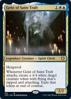 Geist Of Saint Traft [Innistrad: Crimson Vow Commander] • $1.26