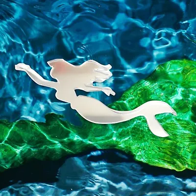 Mermaid Swimming Shaped Acrylic Mirrors (Several Sizes Available) Bespoke Made • $24.01