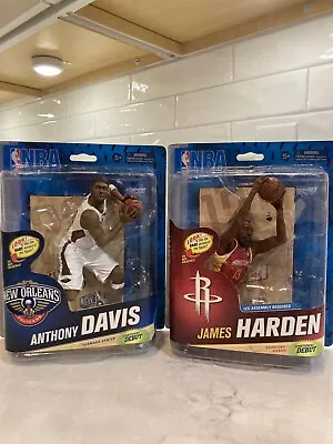 NBA McFarlane Lot Series 23 James Harden & Series 24 Anthony Davis Basketball • $39.99