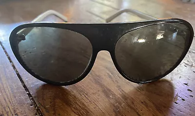 $50 • Buy Vonzipper Rockford Black  Frames With Interior White Stripes Sunglasses