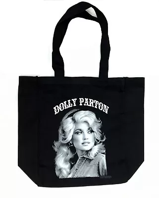 DOLLY PARTON Cotton Canvas Tote Bag Shopping Bag Music Memorabilia New  • $14.99