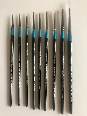 £20 • Buy Daler Rowney Aquafine Watercolour Brush.Sable Round 4/0 3/0 2/0  0 1 2 3 4 5