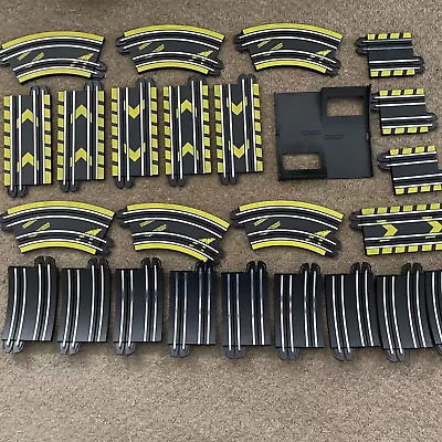 MICRO SCALEXTRIC TRACK JOB LOT LATEST TRACK LOOP CURVES STRAIGHTS (25) See/read • £7.95