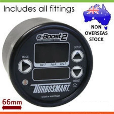 $614.01 • Buy * TURBOSMART * 66mm E-Boost2 EBoost2 Electronic Boost Controller - B/B