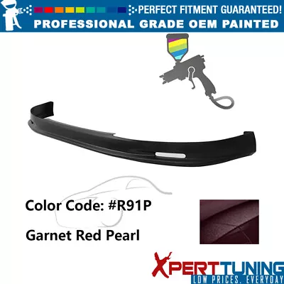 Fits 99-00 Honda Civic JDM Mugen Front Bumper Lip PP #R91P Garnet Red Pearl • $231.99