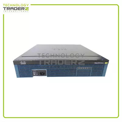 $59.99 • Buy Cisco 2921/K9 V08 Series 2900 Integrated Services Router W/ 1x PWS