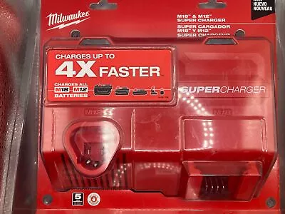 Milwaukee 48-59-1811 M12/M18 Durable Dual Battery Super Charger • $121.99