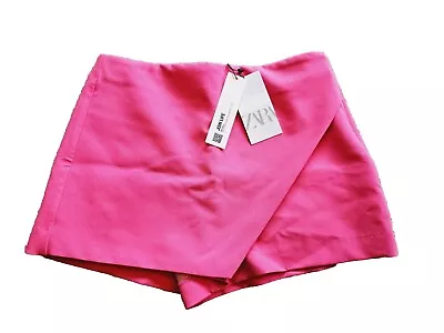 NWT Zara Skort Bright Prink L • $16