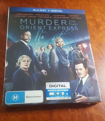 Murder On The Orient Express (Blu-ray 2017 Region B) (New/Sealed) [Free Post] • $14.95