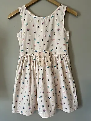 New! H&M Girl's Bug Dress Size 9-10 Year Old  Pink NWT (415) • $10