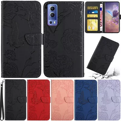 Butterfly Wallet Leather Flip Case Cover For Oppo A78 A58 A17 A57 A18 A38 A79 • $15.48