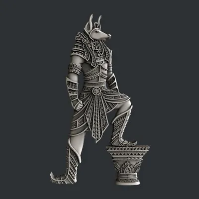 Zuri Designs Silicone Mould - Anubis Power Chocolate Fondant Epoxy Resin NEW • £15