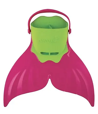 FINIS Mermaid Swim Fin Pacifica Pink Youth With Adjustable Strap And Case B25 • $28.88