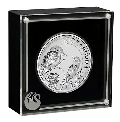 *500 Mintage* 2023 INCUSED Kookaburra 5oz .9999 Silver $8 Proof Coin COA #375 • $375