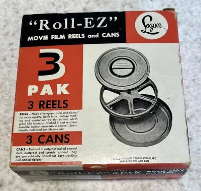 Roll-EZ Movie Film Reels And Canisters 8mm 5  • $14.88