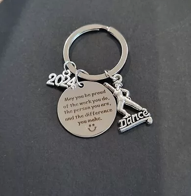 Dance Instructor Teacher Keyring Gift • $10.50