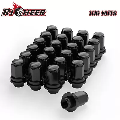 [24] Black Toyota/Lexus 4Runner FJ Tacoma TRD OEM Factory 12X1.5 Mag Lug Nut • $19.99