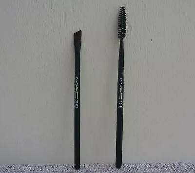 £20.30 • Buy Set Of 2 MAC Brow Brush Set, 204SE Brow Lash & 266SE Small Angle, Brand New!