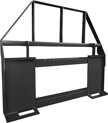 46  Quick Attach Mount Pallet Fork Frame 4000lbs Capacity Skid Steer Attachment • $282.99
