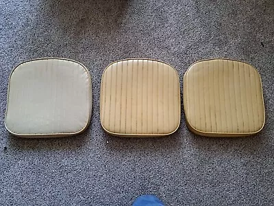 Sears Dinette Cream Chair Bottoms • $75