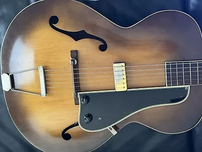 Vintage Silvertone Archtop W/RARE Gibson Johnny Smith Pickguard/pickup  • $950