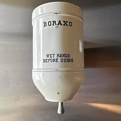 Boraxo  Powdered Hand Soap Dispenser Vintage Porcelain • $90