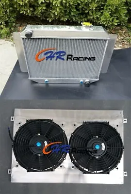 Alloy Radiator+Shroud+Fan For TORANA LC LJ LH LX UC 4CLY & 6CLY 1969-1978 AUTO • $245