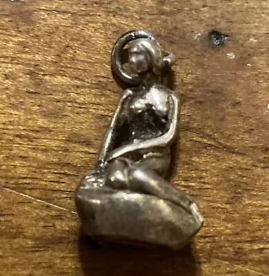 VINTAGE Sterling Silver LITTLE MERMAID CHARM Copenhagen Denmark 925 • $5.41