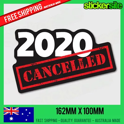 $2.95 • Buy 2020 CANCELLED Sticker Decal - Sticker JDM Illest FUNNY JOKE