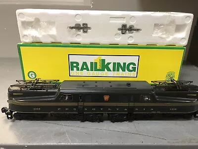 MTH RailKing One Gauge GG-1 Loco PS 2.0 Brunswick Green 5 Stripe G Scale LN • $1425