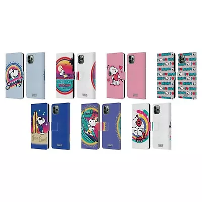 £17.95 • Buy PEANUTS SNOOPY BOARDWALK AIRBRUSH LEATHER BOOK CASE FOR APPLE IPHONE PHONES
