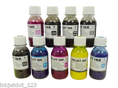 ND Non-original 9x100ml Pigment Ink For Stylus Pro 3800 3880 4800 4880 T605  • $91.99