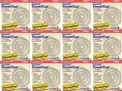 BULK Presto Genuine Power Cup Microwave POPCORN Popper Concentrators 09964 96pcs • $32.99