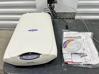 Microtek Scanmaker 4060 With CD And Manual • $52.49