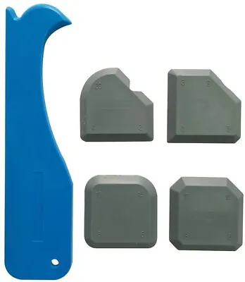 £3.39 • Buy Silverline 5pc Sealant Tool Smoothing Silicone Grout Spreader Caulk Finishing