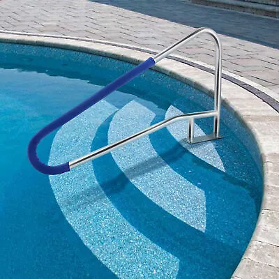 $211.99 • Buy Inground Swimming Pool Handrail Rustproof Stainless Steel Stair Grab Hand Rail