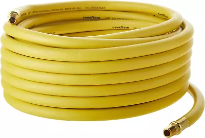 Goodyear 50 X 3/8   Rubber Air Hose Yellow 250 Psi • $55.90