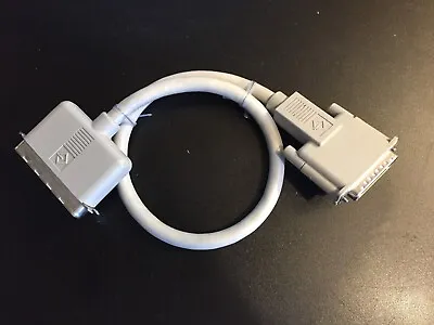 Genuine Apple DB25 To C50 SCSI Cable 18  Vintage Macintosh 50-Pin Centronics • $24.49