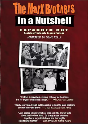 The Marx Brothers In A Nutshell (documentary) - Brand New Dvd • $29.95