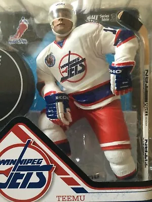 Teemu Selanne  Winnipeg Jets Jersey 6'' *** Exclusive *** Action Figure • $181.54