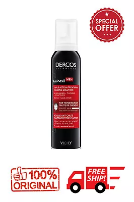 £46.76 • Buy Vichy Dercos Aminexil Men Triple Action Foaming Solution 150ml