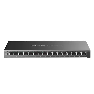 TP-Link JetStream 16-Port Gigabit Smart Switch With 8-Port PoE+ • £225.65