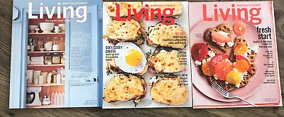 Martha Stewart Living Magazine Lot 3 JAN 2007 & JAN-FEB 2014 & FEB 2015 • $15