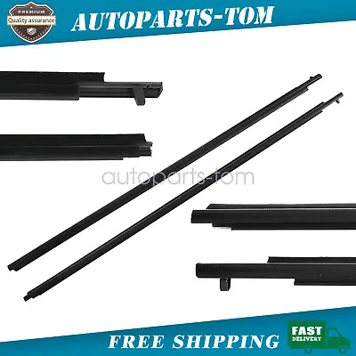 Door Window Sweep Belt Molding Weatherstrip Driver & Passenger Side For SCION Tc • $40.95