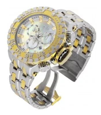 Invicta Sea Hunter Men’s Watch Mother Of Pearl & Oyster Dial Missing Screw • $299