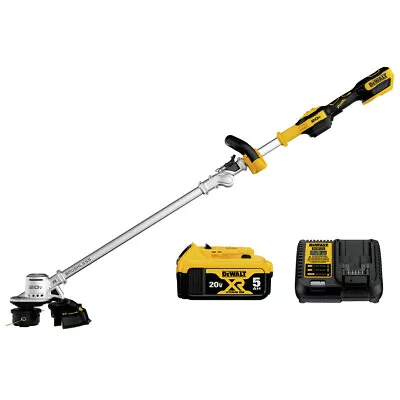 $188.99 • Buy DEWALT DCST922P1 20V MAX Li-Ion 14 In. String Trimmer Kit (5 Ah) New